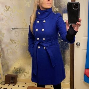 Guess warm blue coat